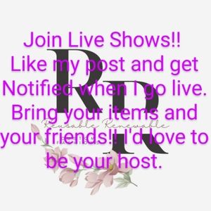 COPY - Join my Shows!!! Let me be your host!!!